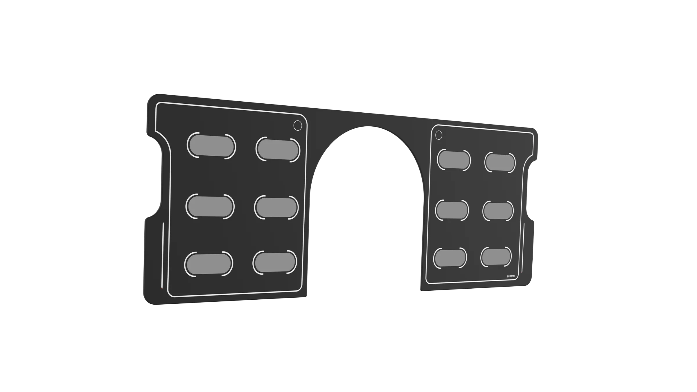 VelocityOne Flight Status Indicator Panel, Blank Layout